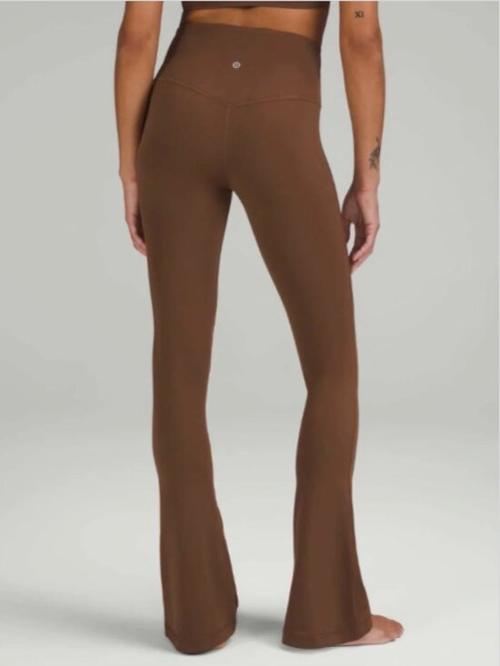 lululemon athletica Pants - Lululemon Align High Rise Mini Flare Pants Sable Brown 6 LW5FCHS